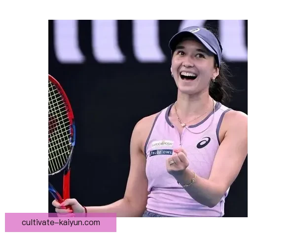 网球新星突破自我 夺得职业生涯首个大满贯冠军